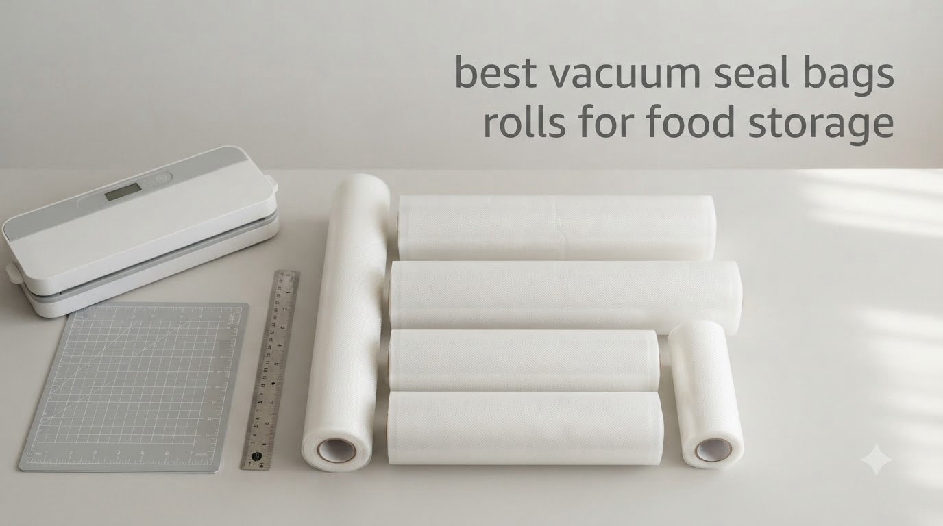 best vacuum seal bags rolls for food storage