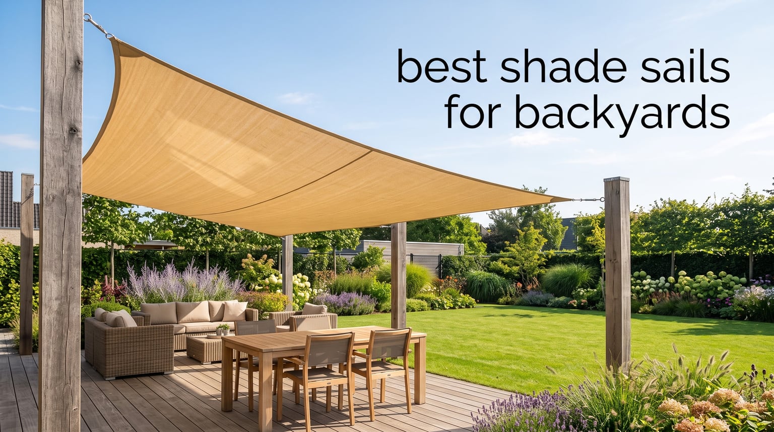best shade sails for backyards