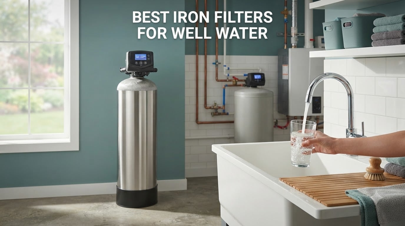 best iron filters for well water