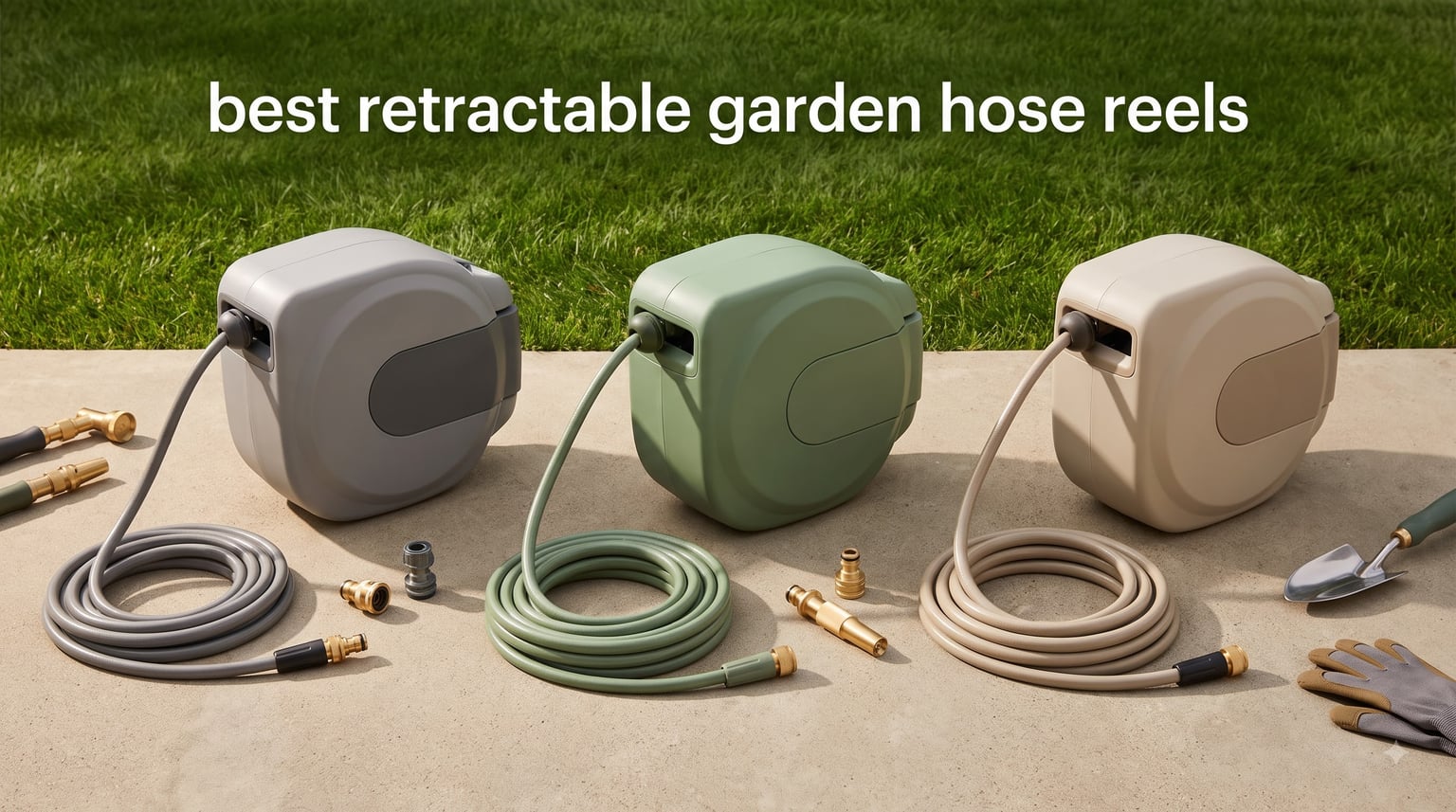 best retractable garden hose reels