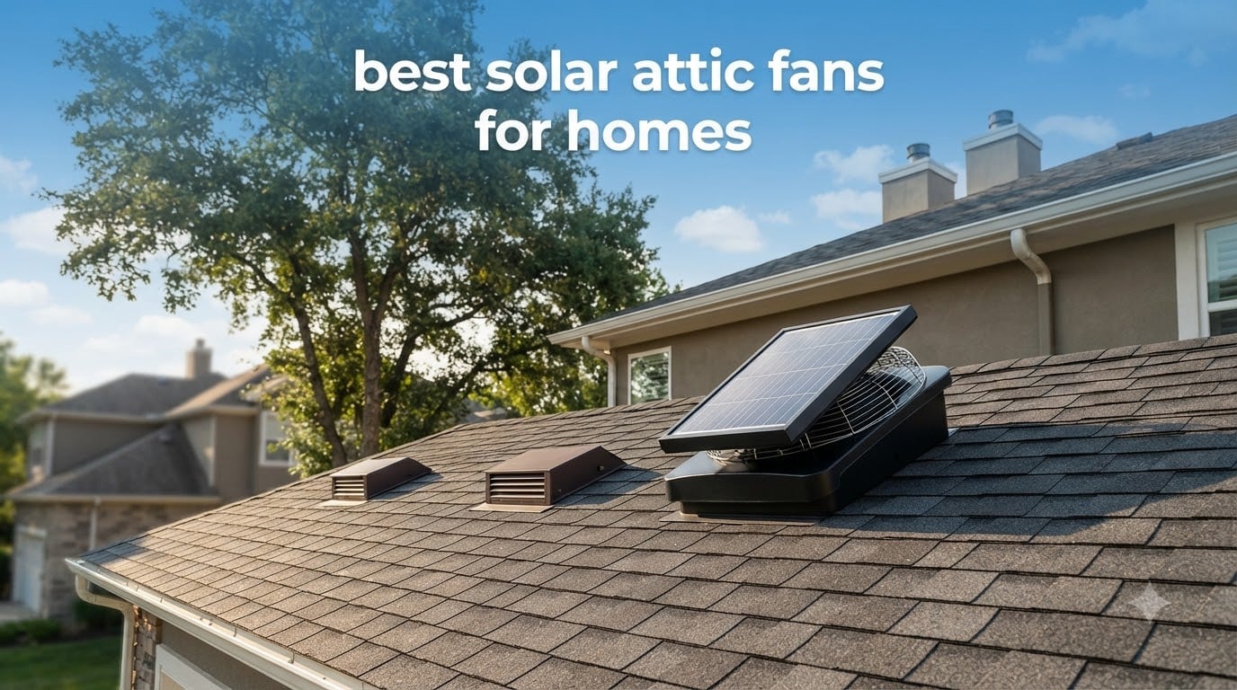 best solar attic fans for homes