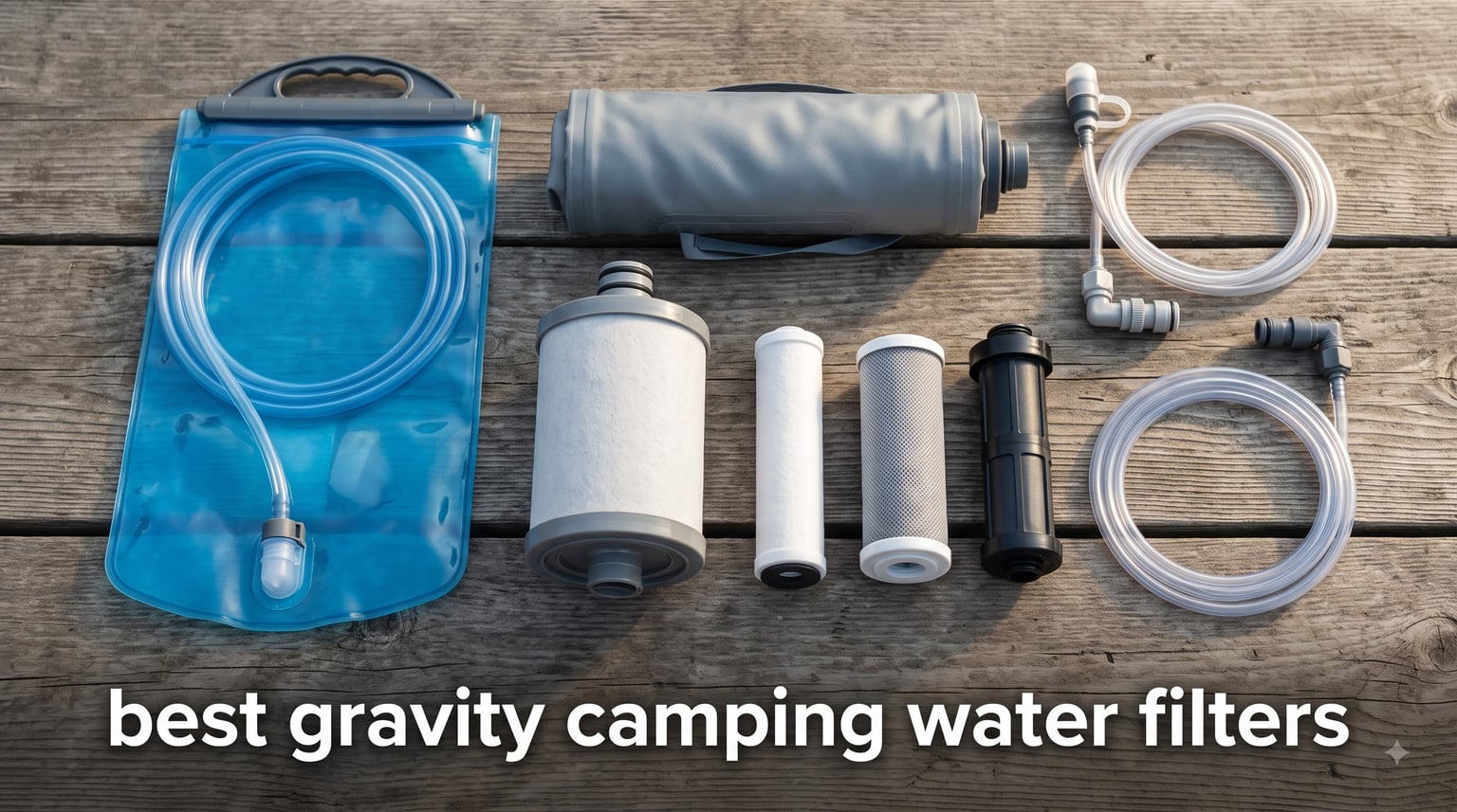 best gravity camping water filters