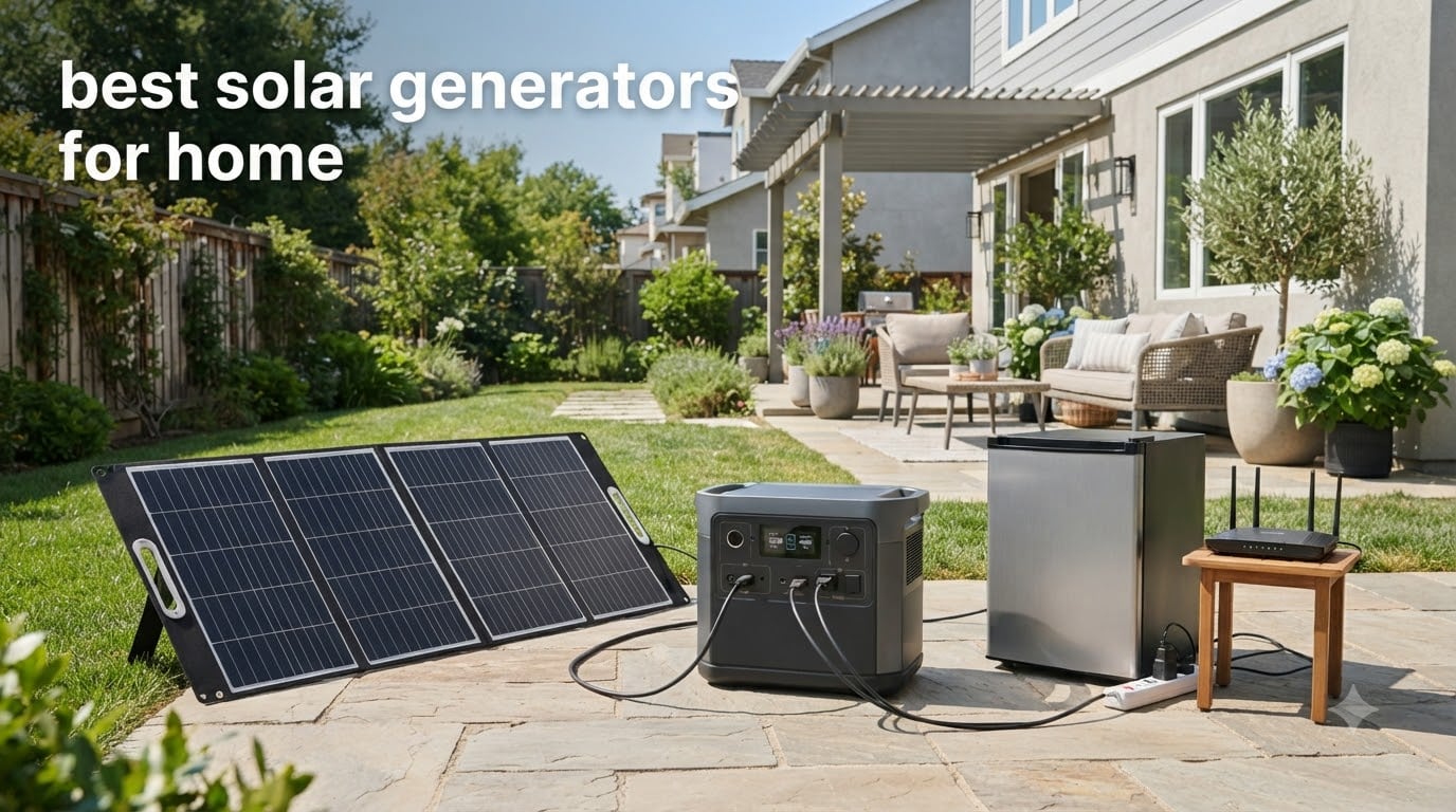 best solar generators for home