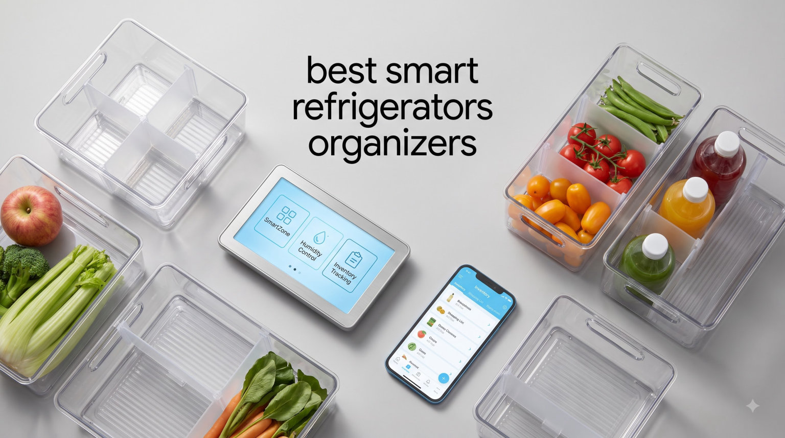 best smart refrigerators organizers