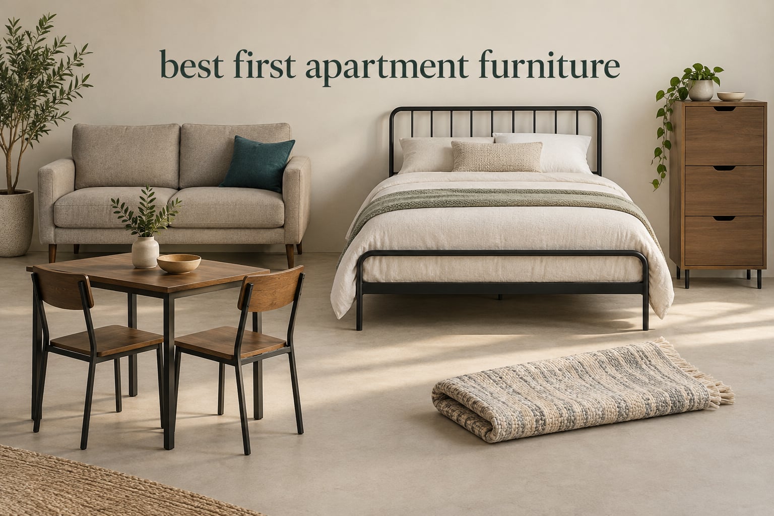 best first apartment furniture