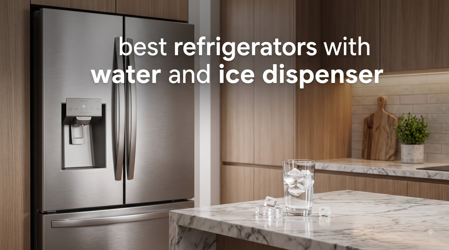 best refrigerators with water and ice dispenser