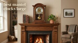 best mantel clocks large