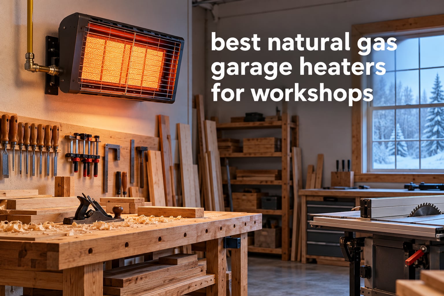 best natural gas garage heaters for workshops