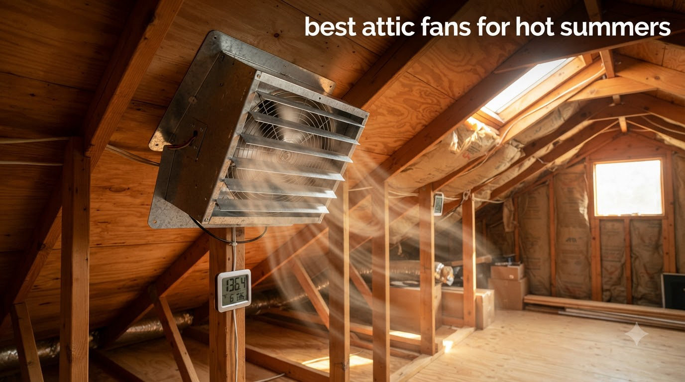best attic fans for hot summers