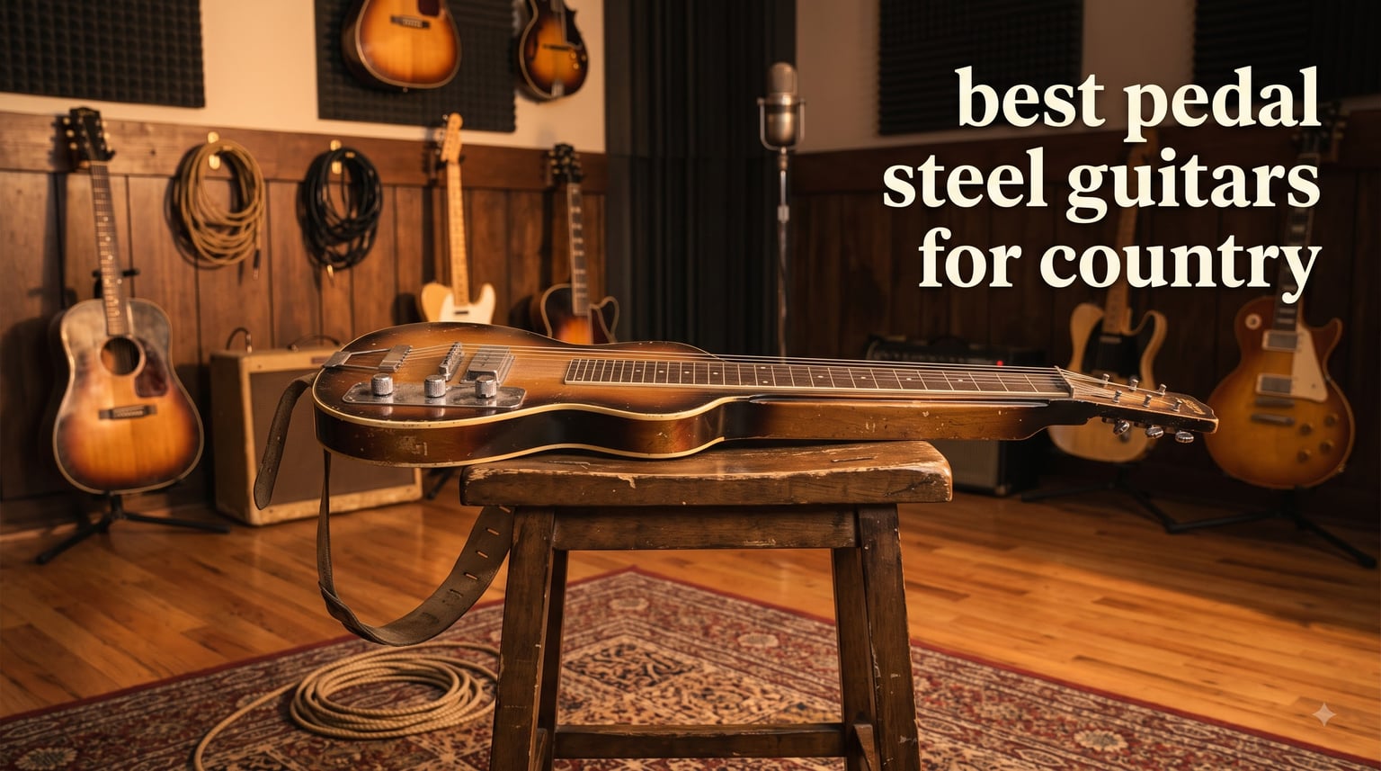 best pedal steel guitars for country