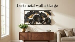 best metal wall art large
