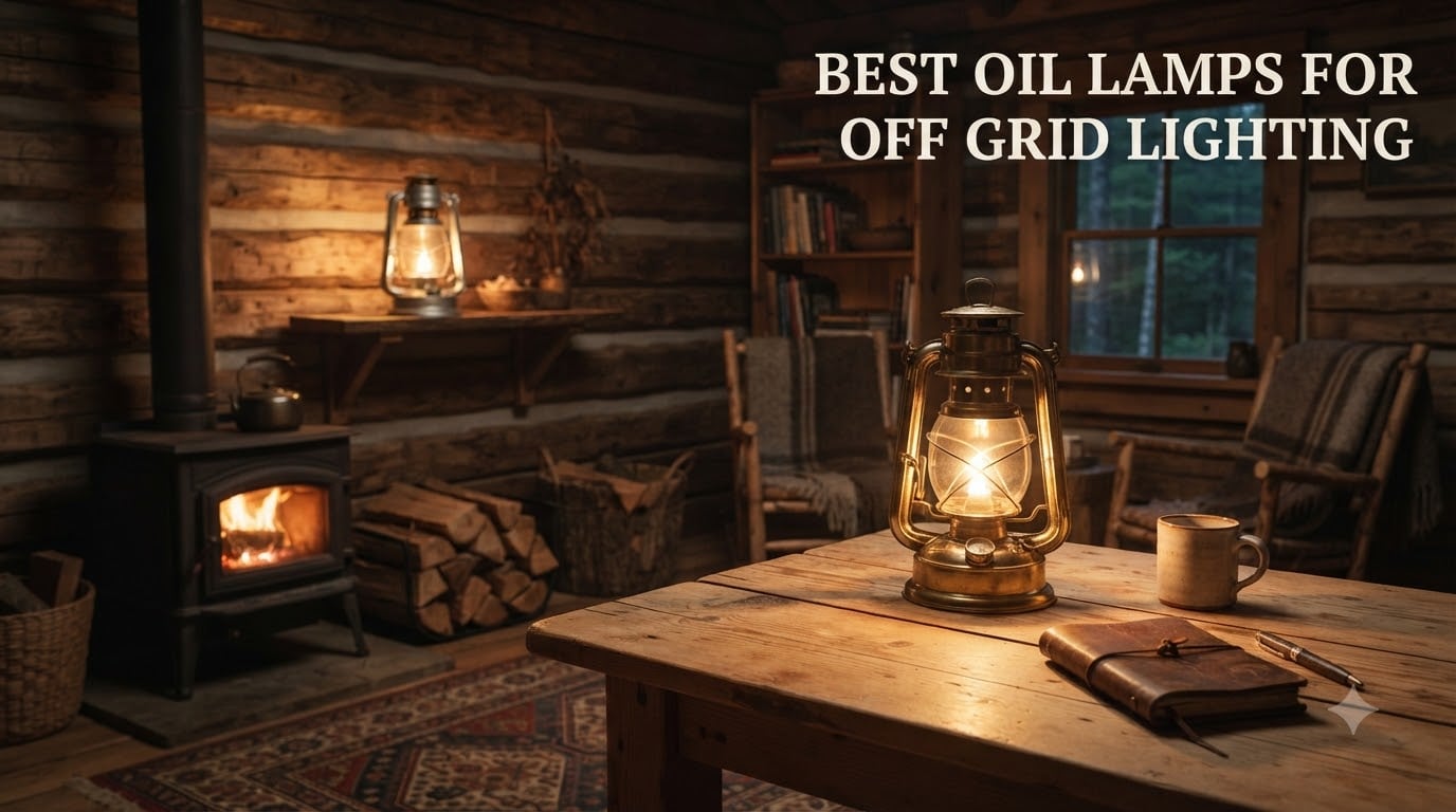 best oil lamps for off grid lighting