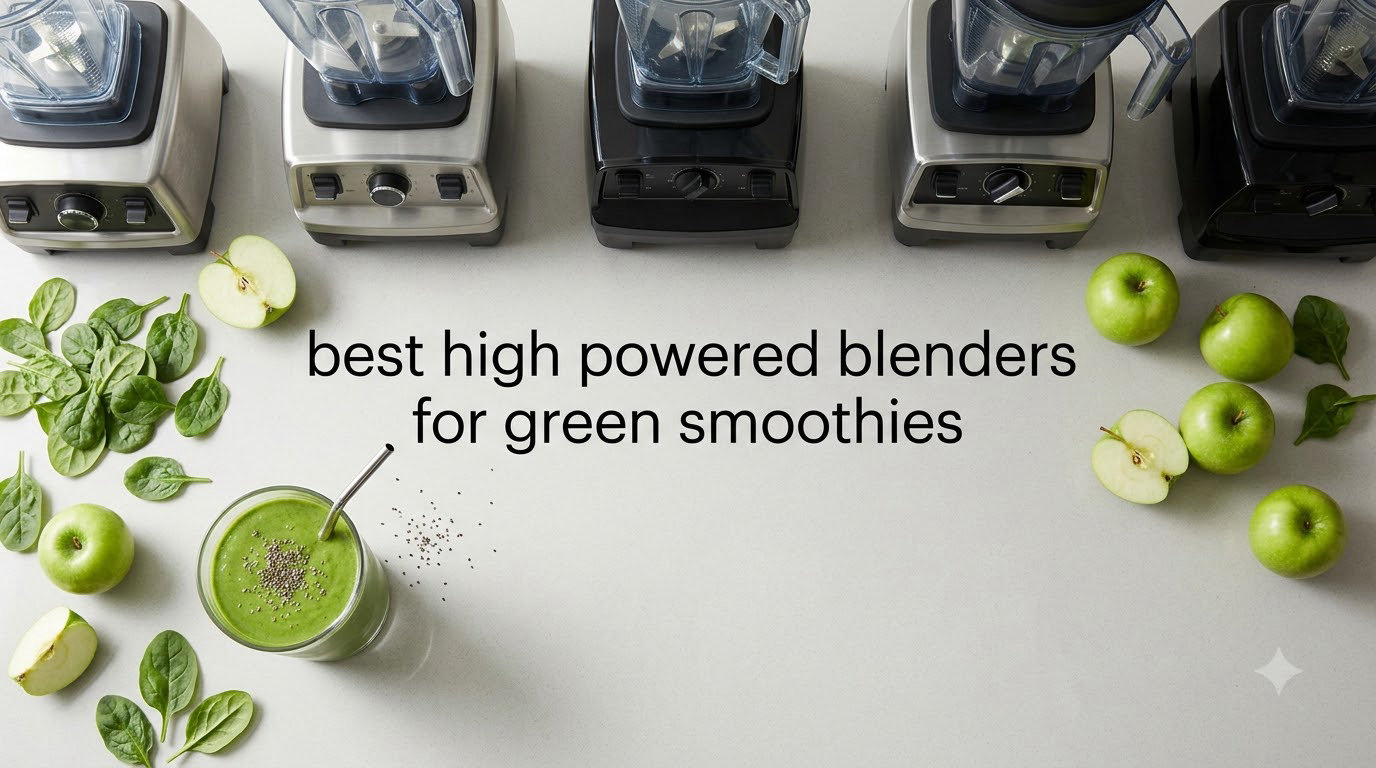 best high powered blenders for green smoothies