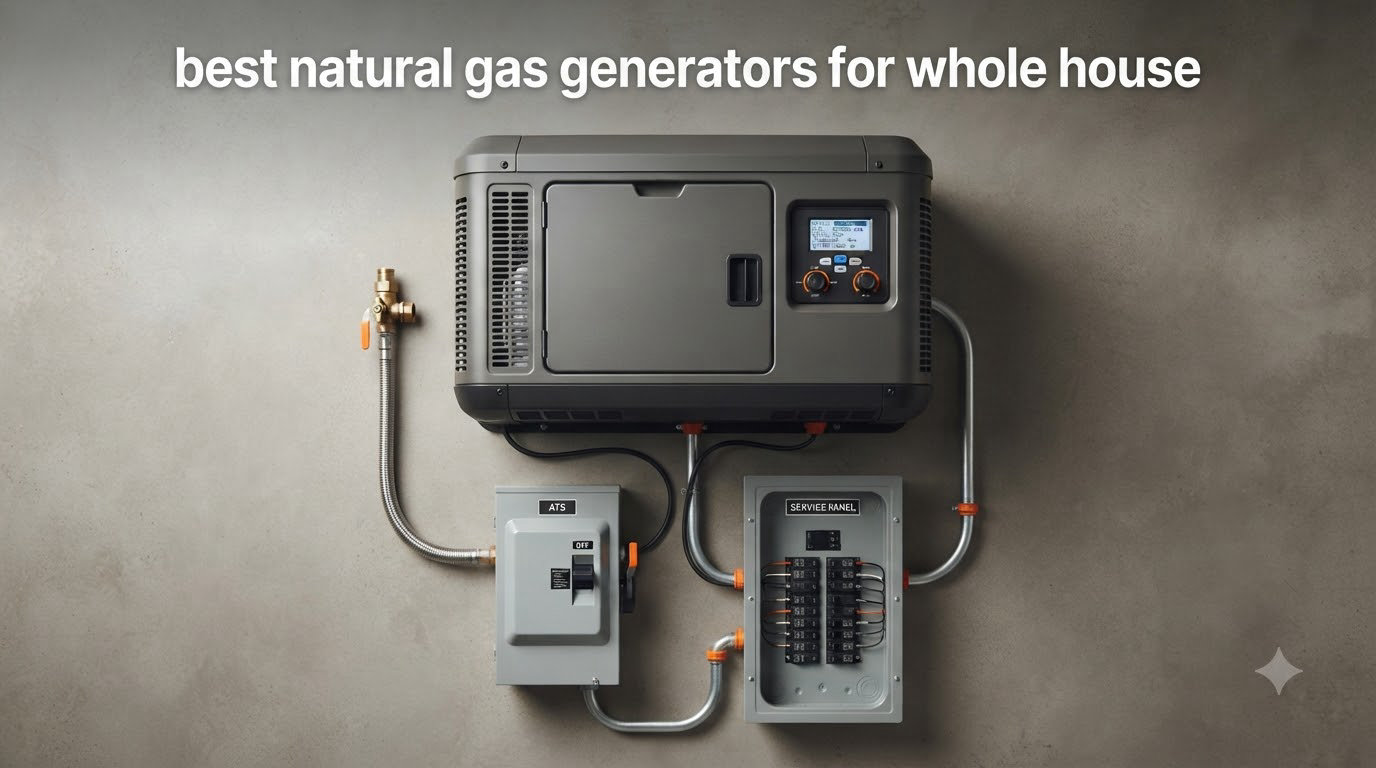 best natural gas generators for whole house