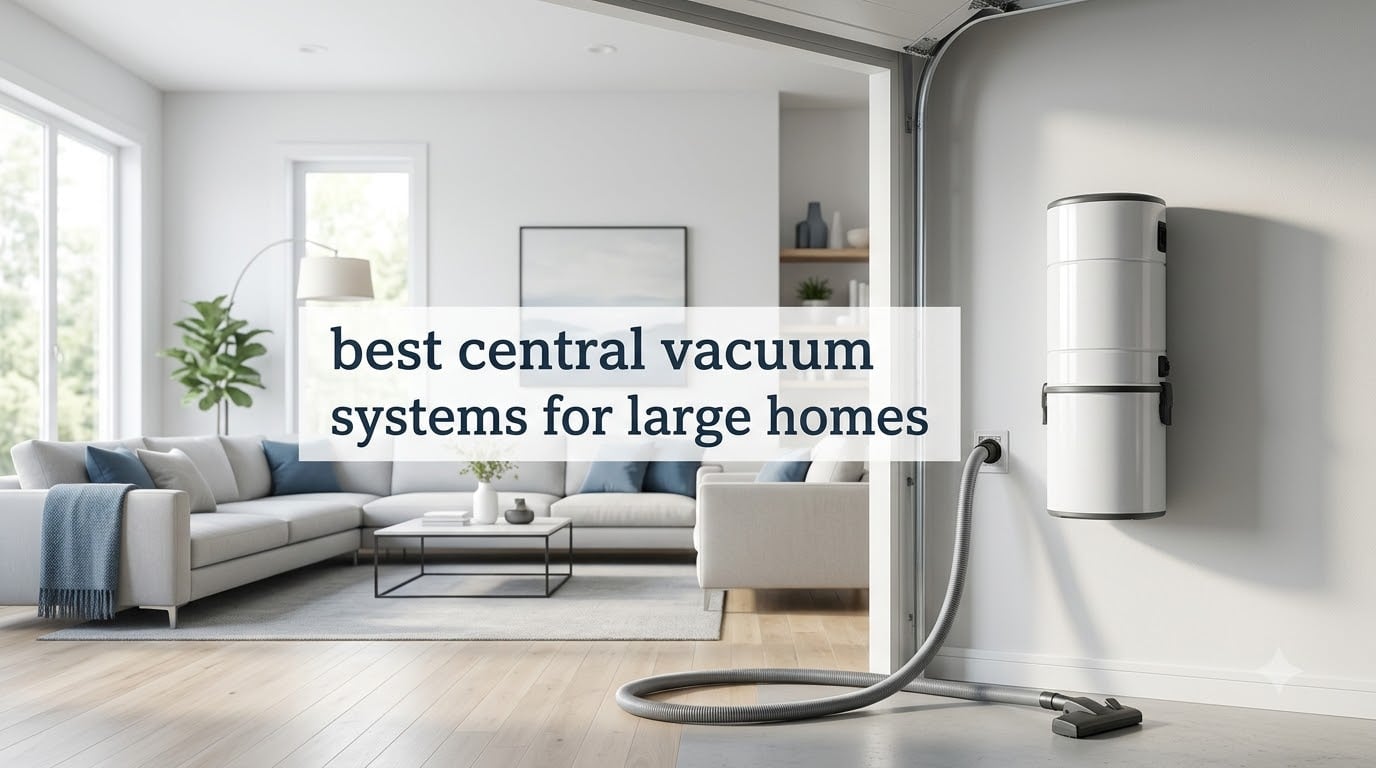best central vacuum systems for large homes