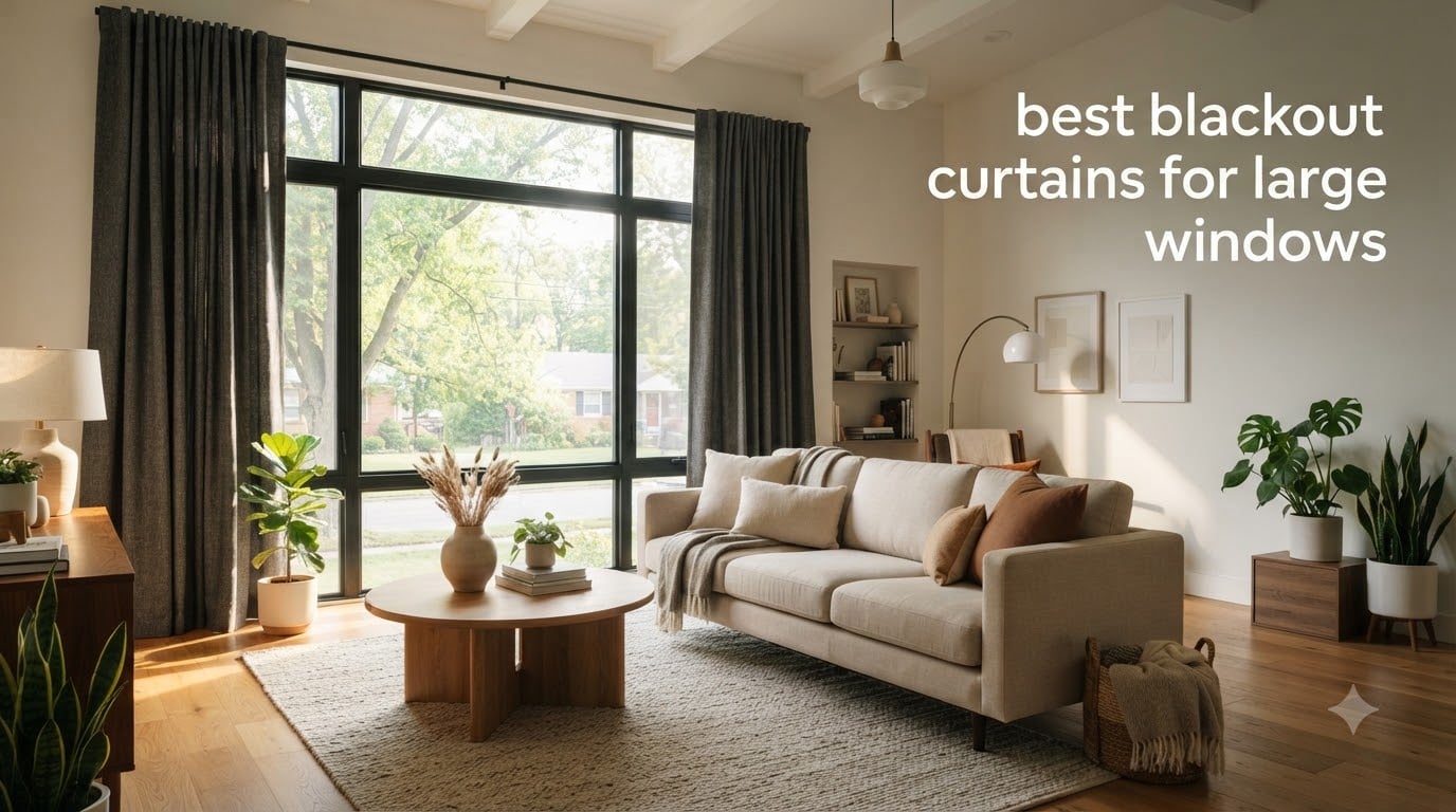 best blackout curtains for large windows