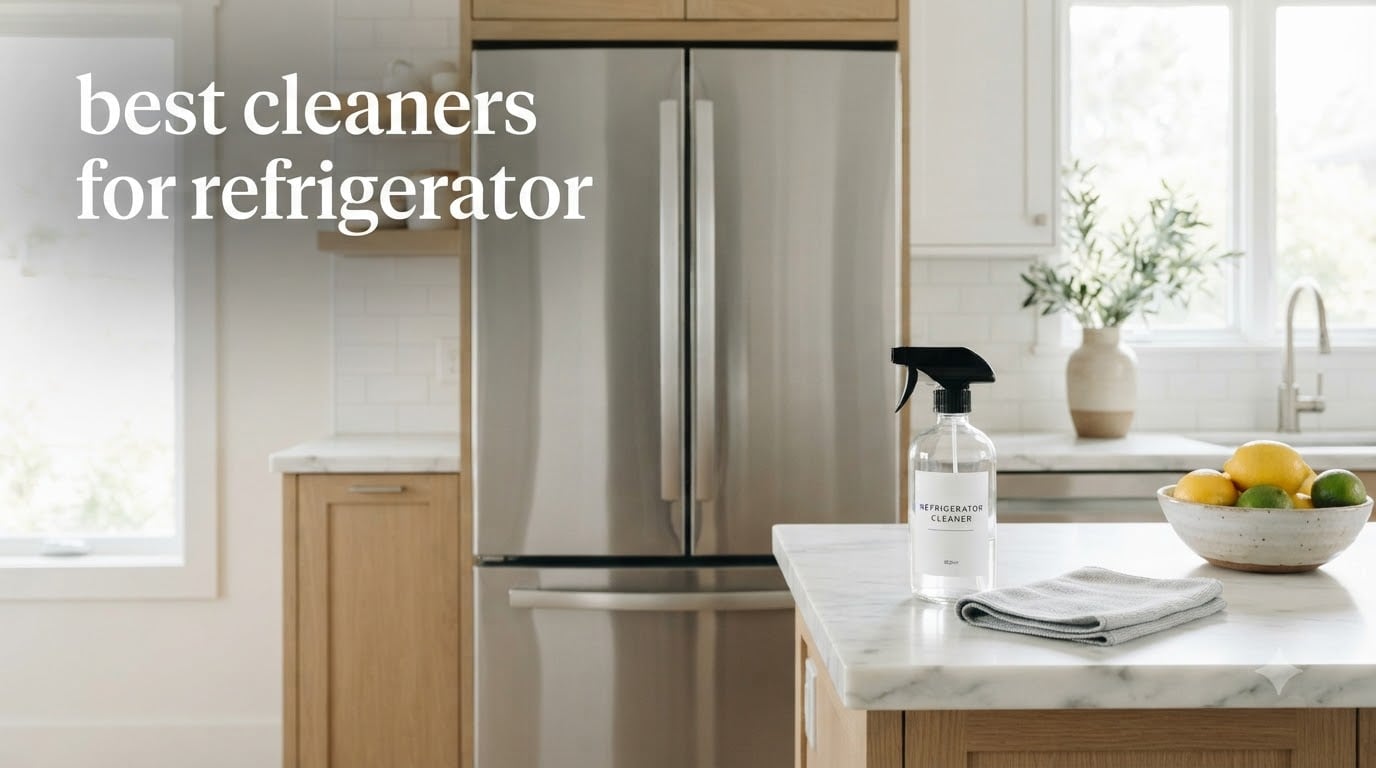 best cleaners for refrigerator