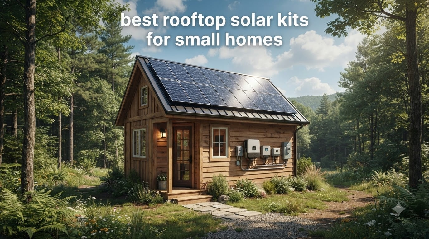 best rooftop solar kits for small homes