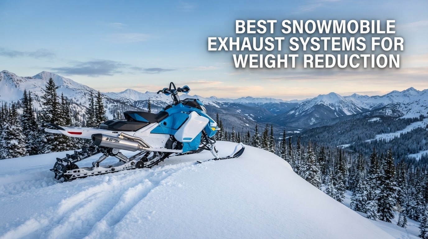 best snowmobile exhaust systems for weight reduction