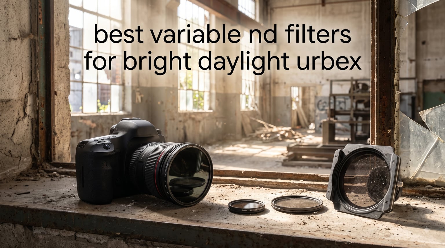 best variable nd filters for bright daylight urbex