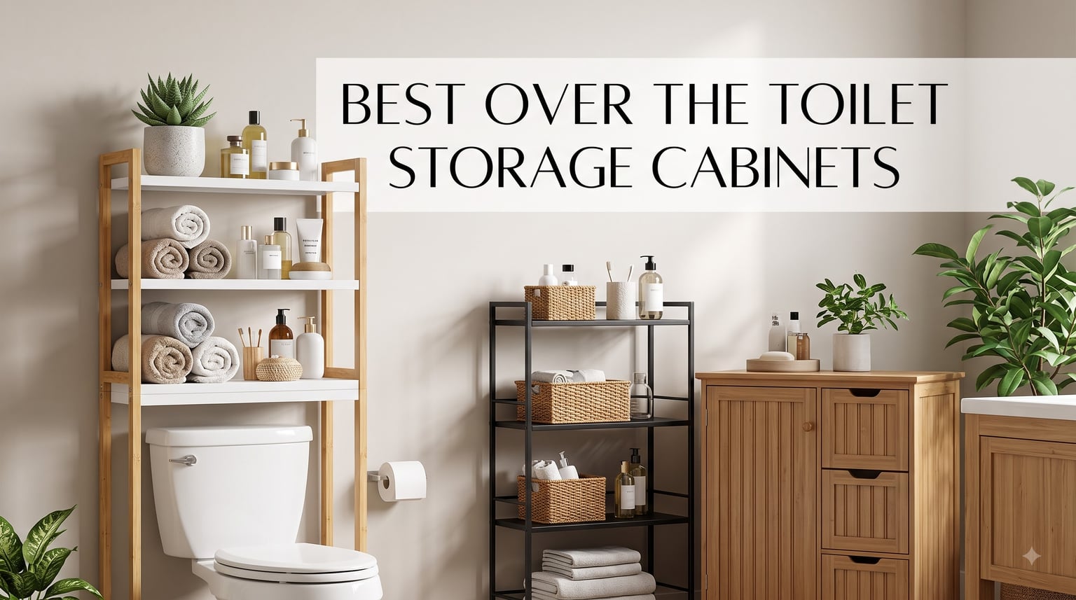 best over the toilet storage cabinets