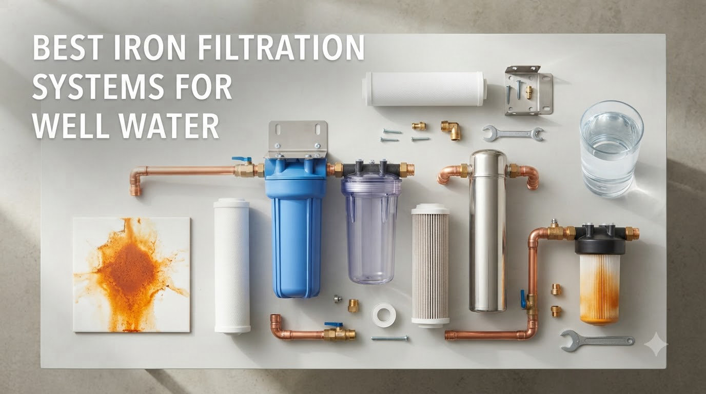best iron filtration systems for well water