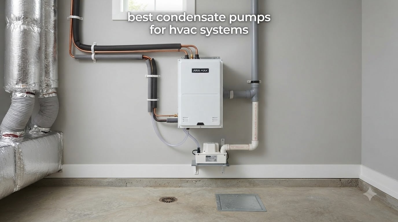 best condensate pumps for hvac systems