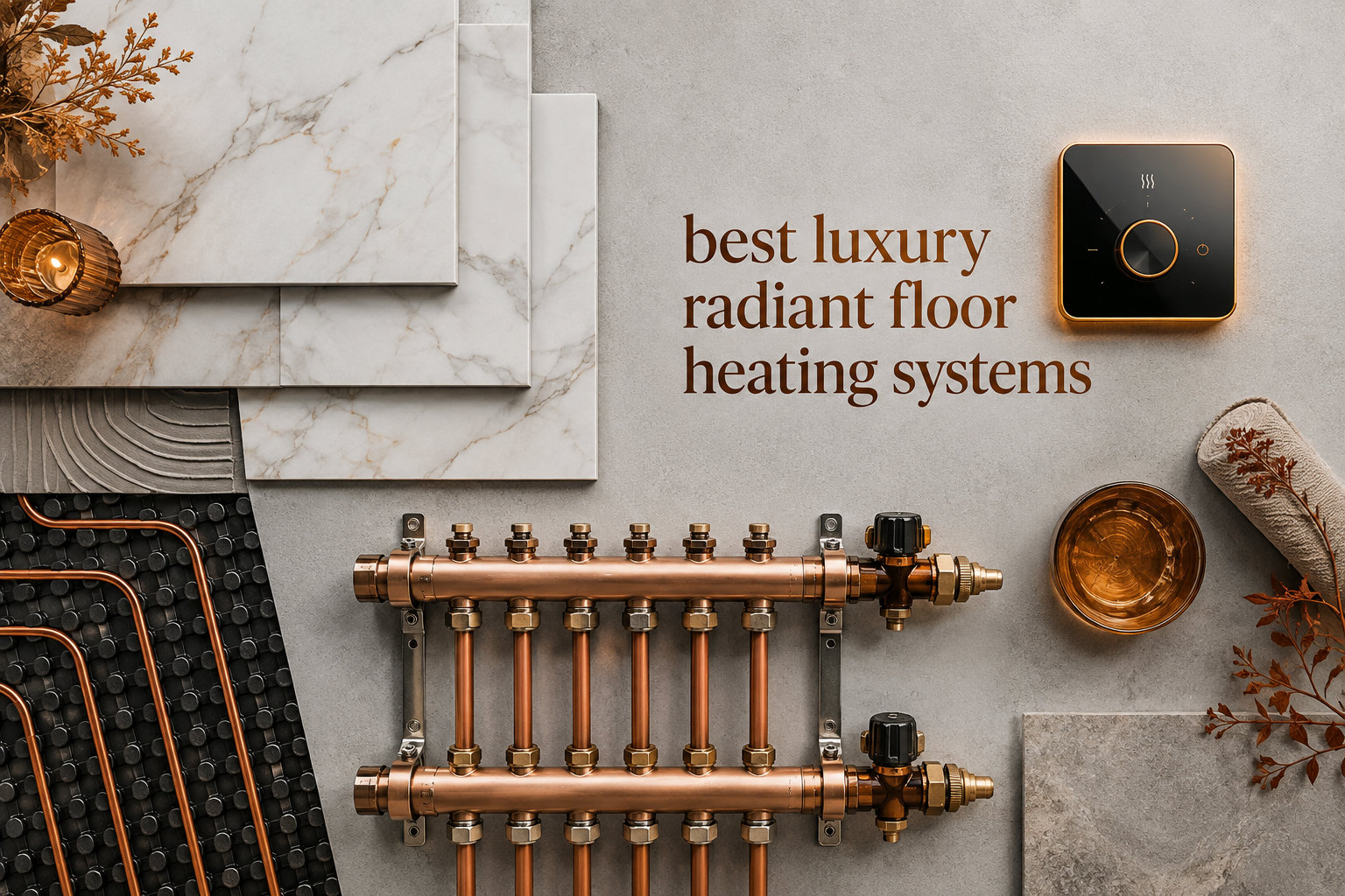 best luxury radiant floor heating systems