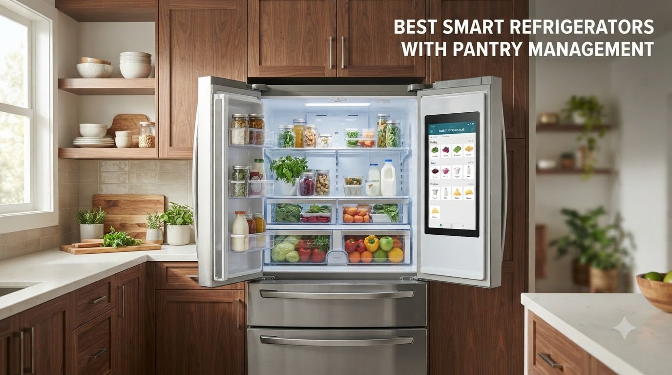 best smart refrigerators with pantry management