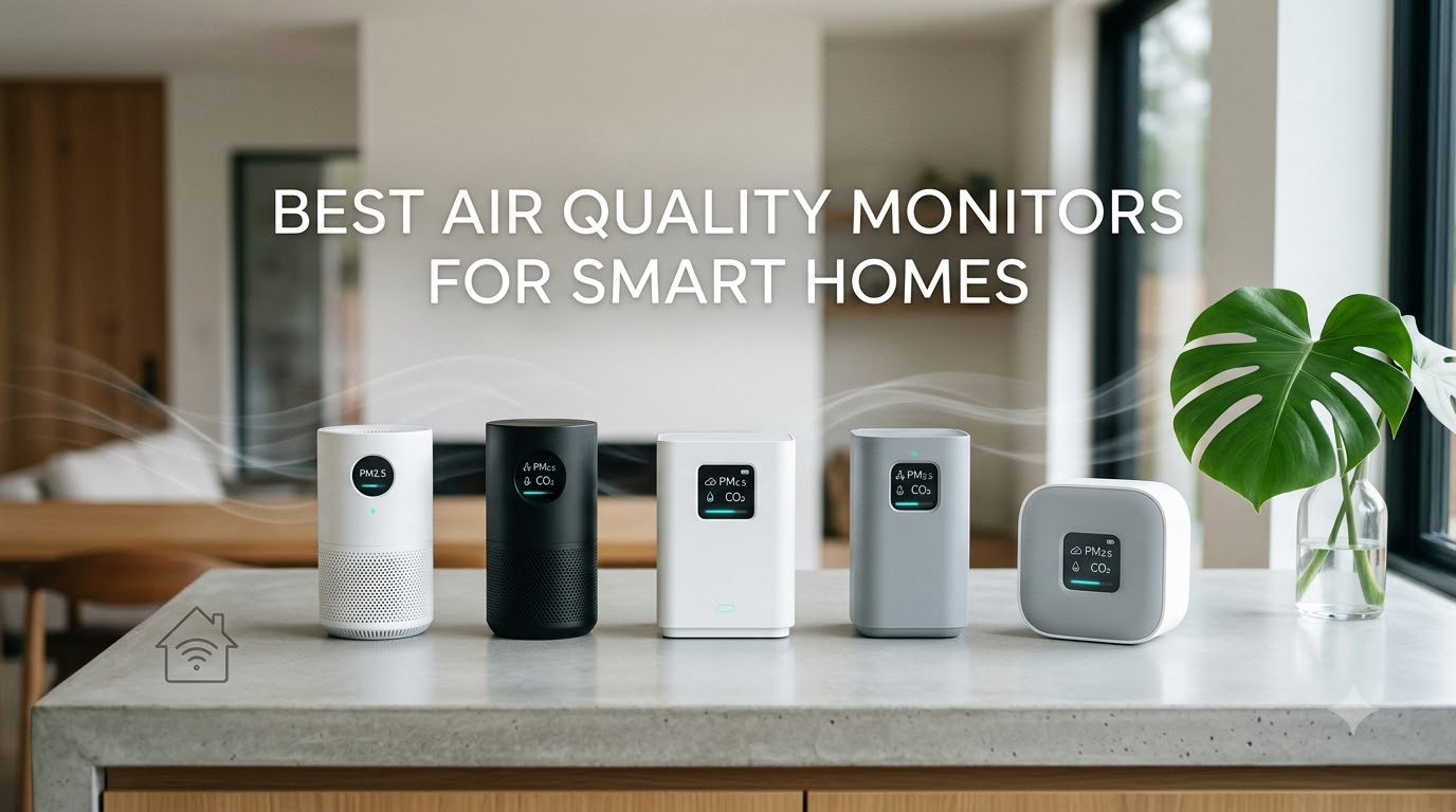 best air quality monitors for smart homes