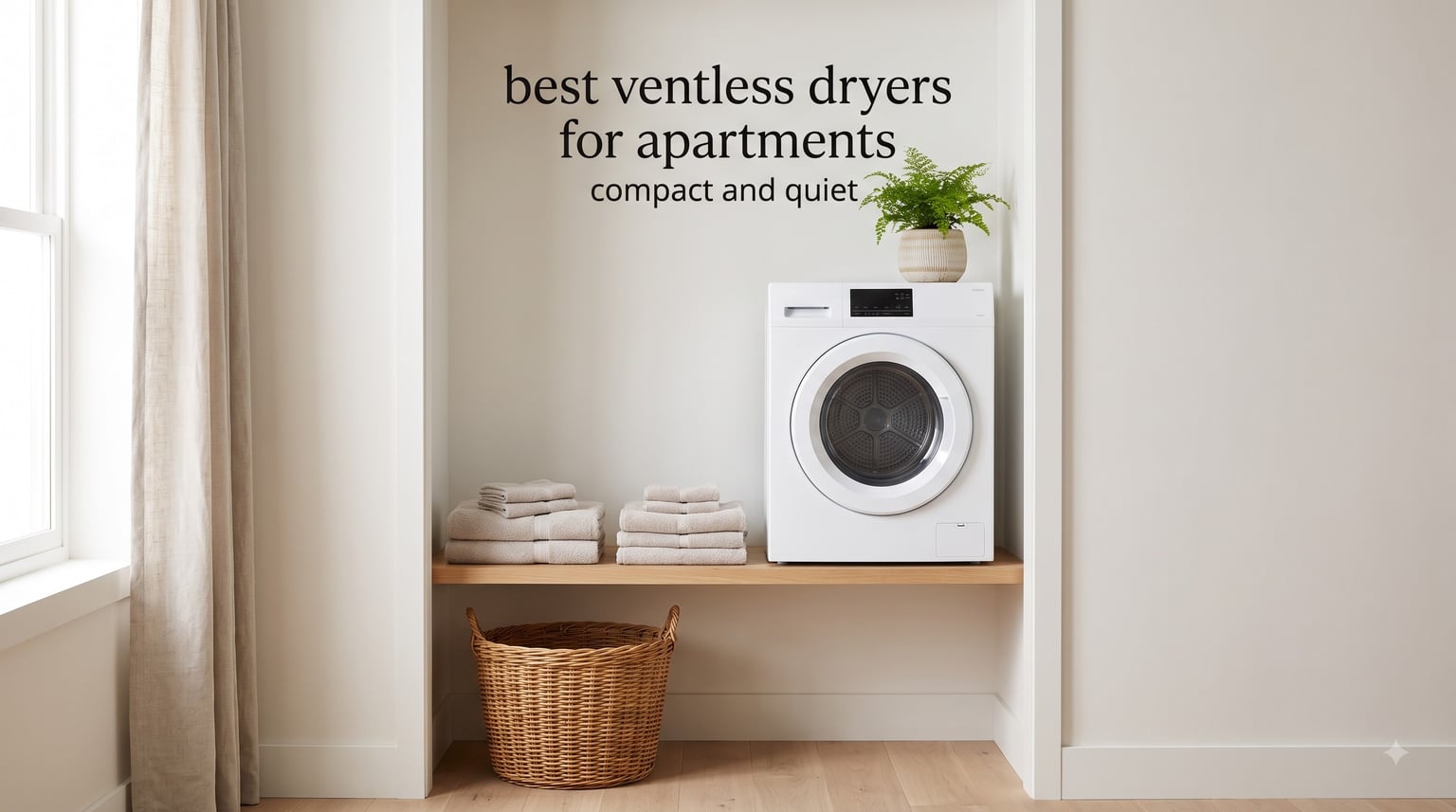 best ventless dryers for apartments compact and quiet