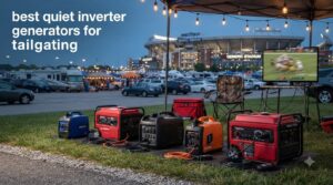 best quiet inverter generators for tailgating