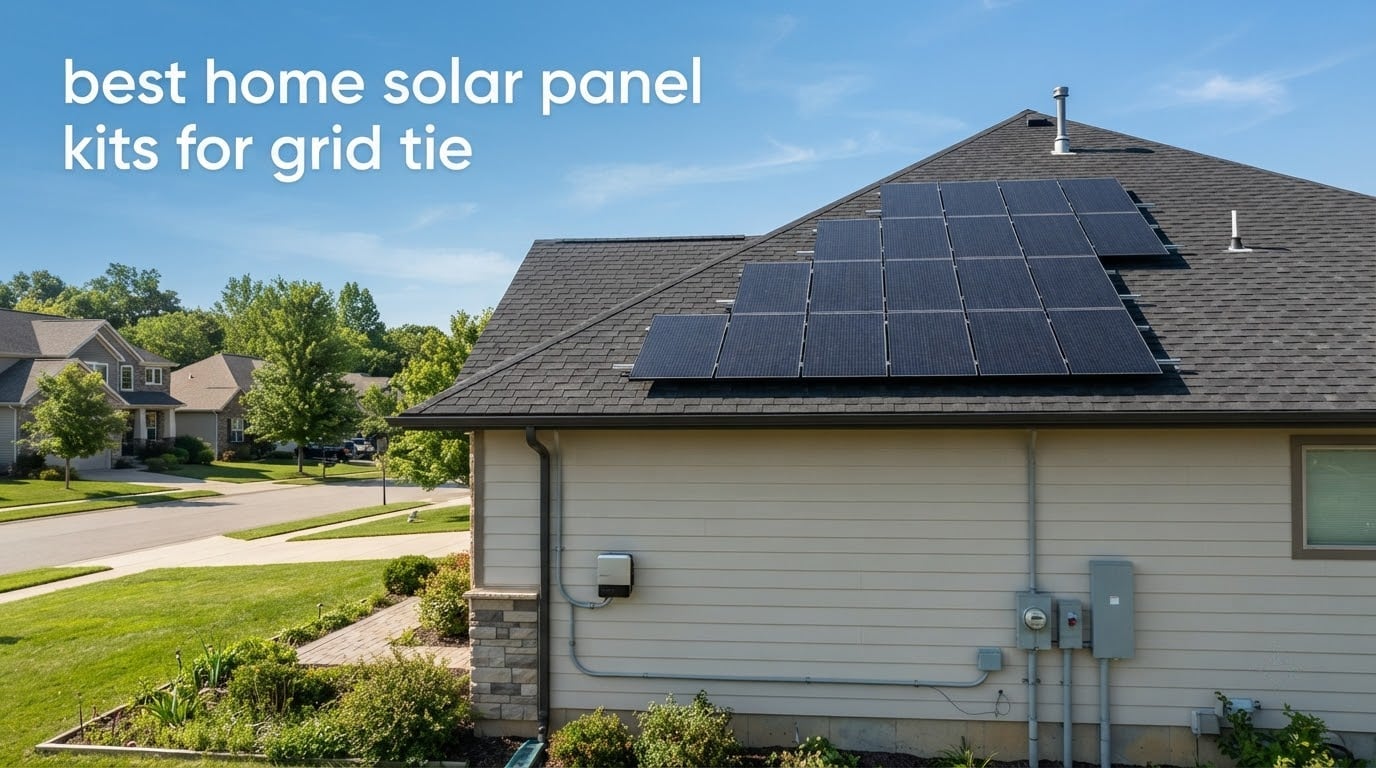 best home solar panel kits for grid tie