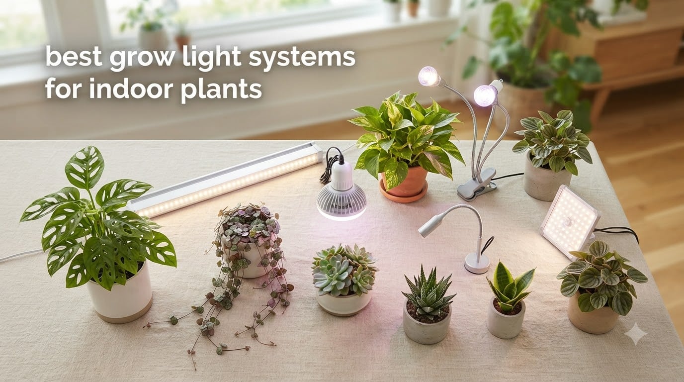 best grow light systems for indoor plants