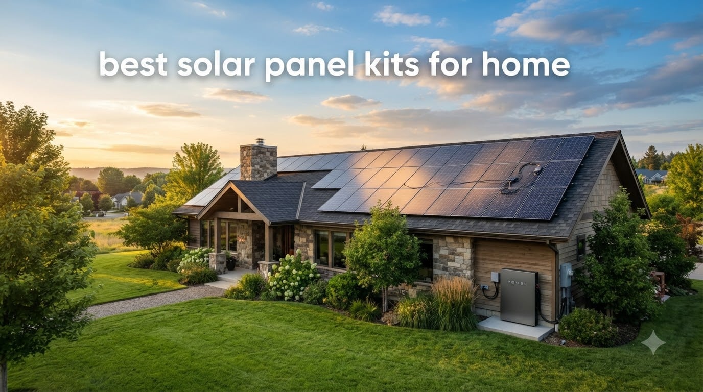 best solar panel kits for home
