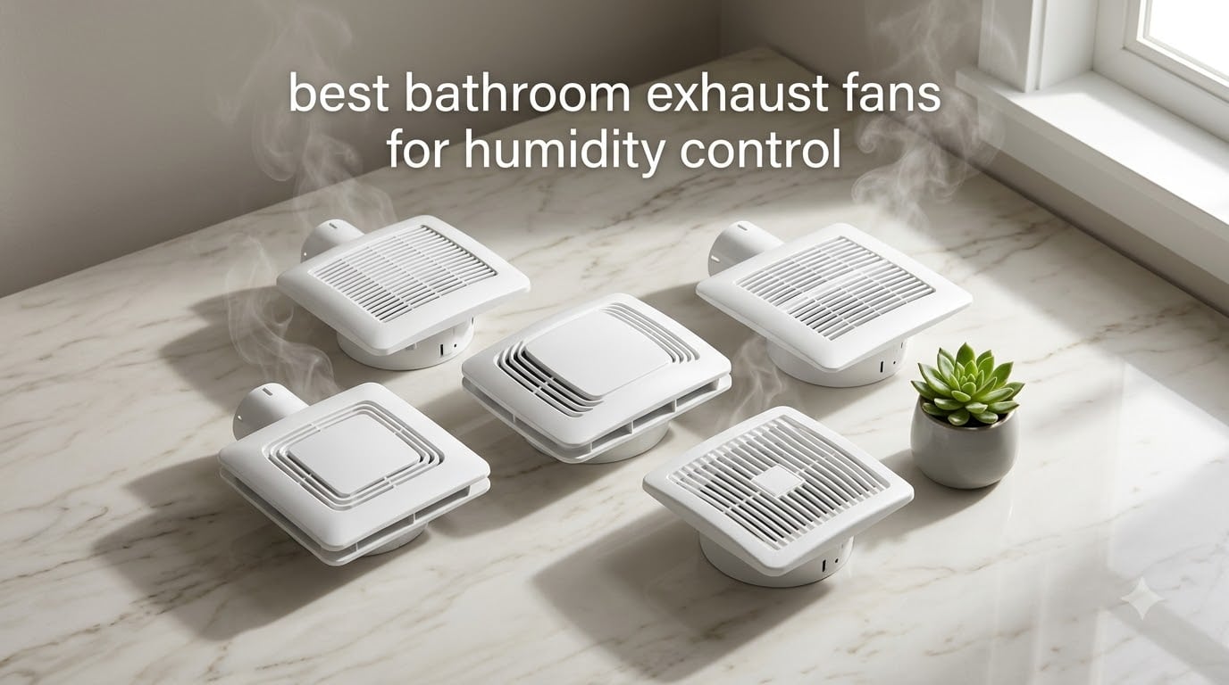 best bathroom exhaust fans for humidity control
