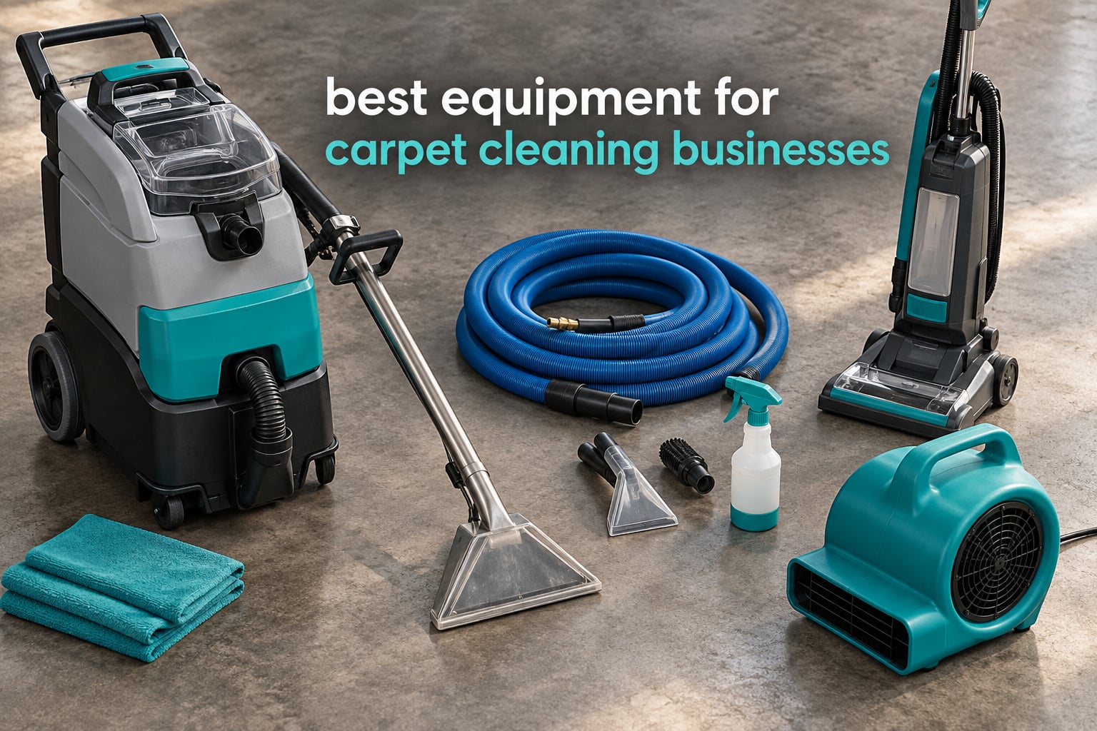 best equipment for carpet cleaning businesses