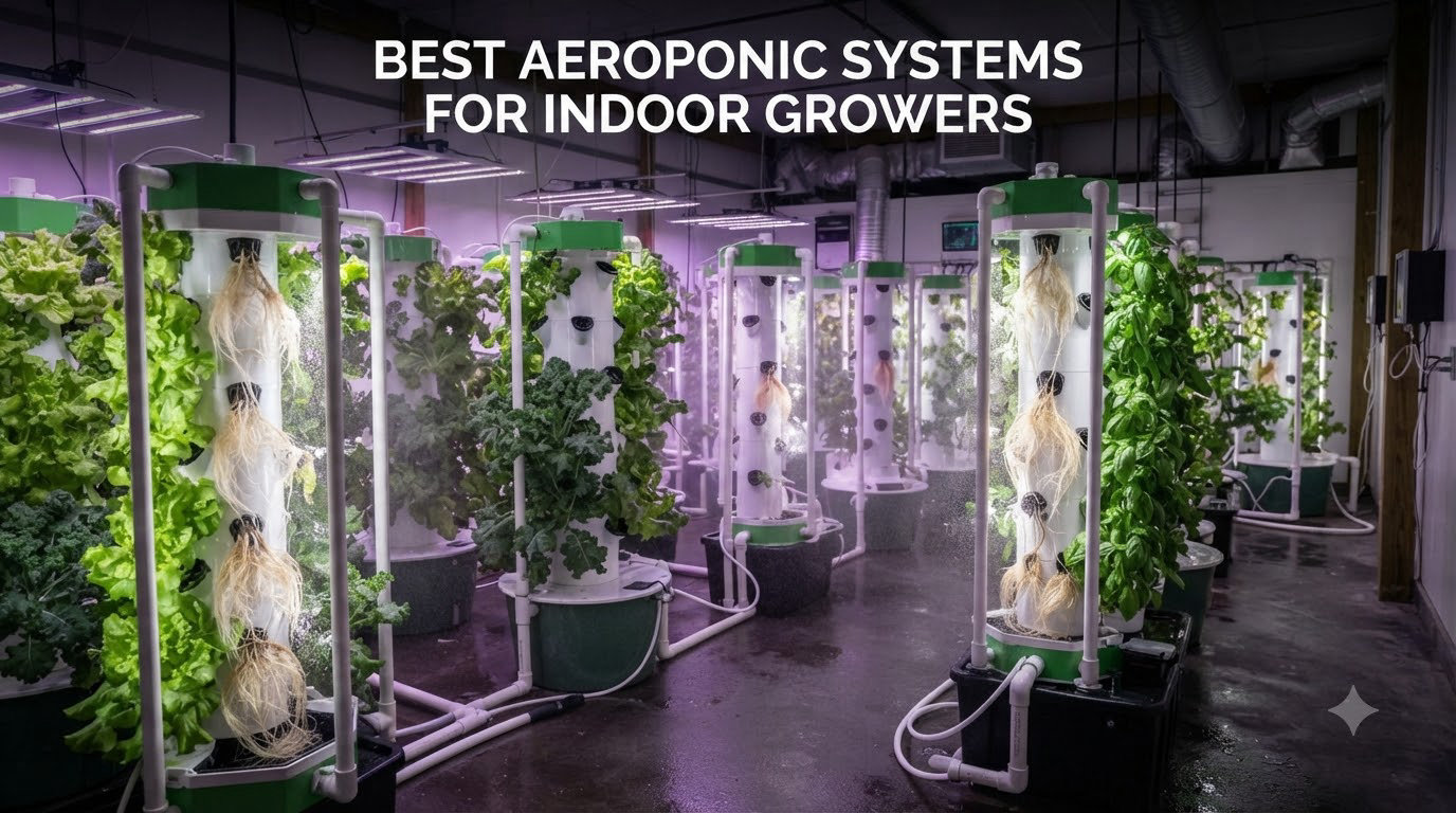 best aeroponic systems for indoor growers