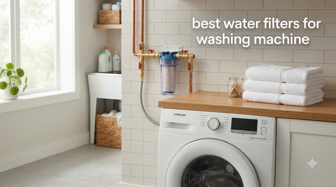 best water filters for washing machine
