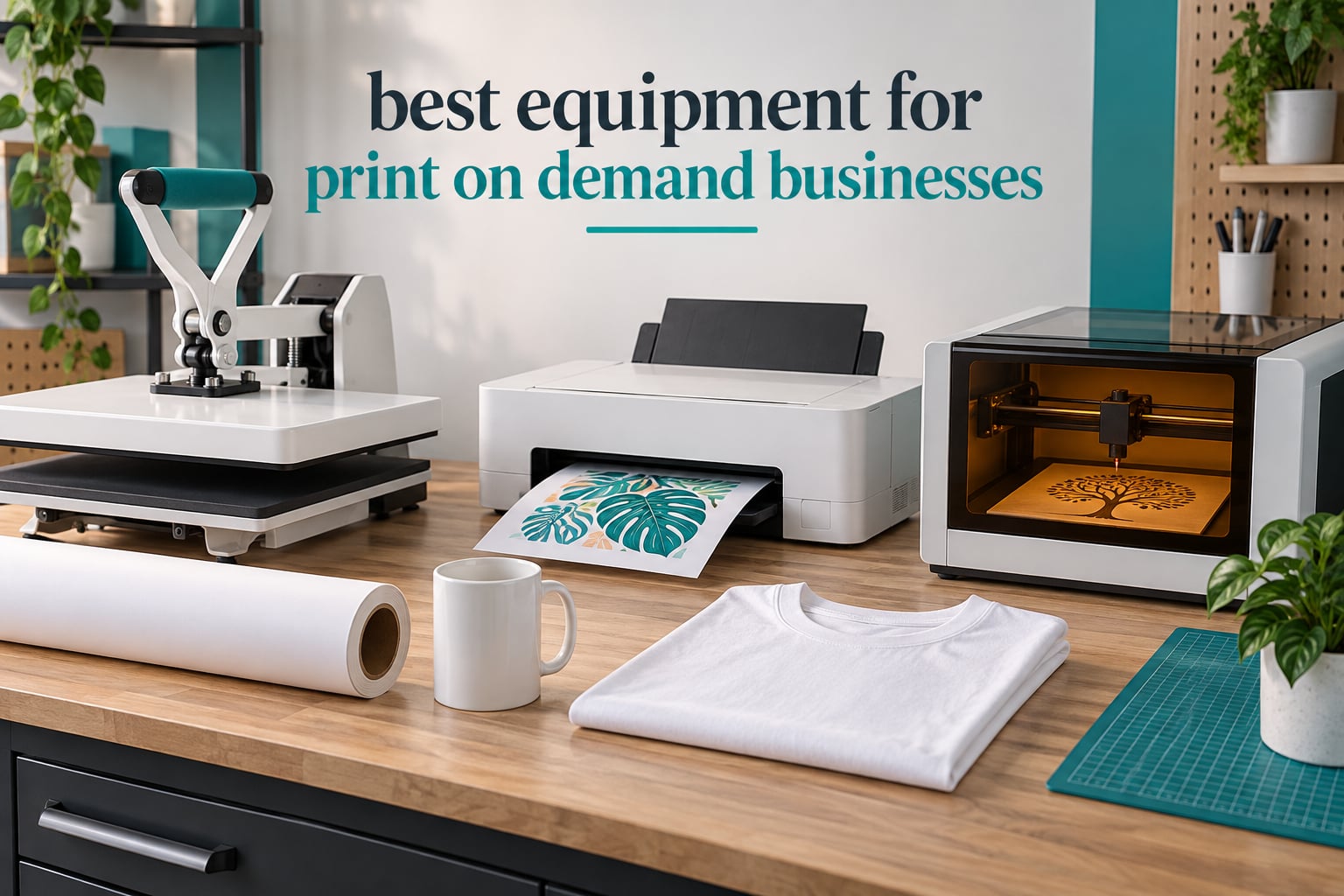 best equipment for print on demand businesses