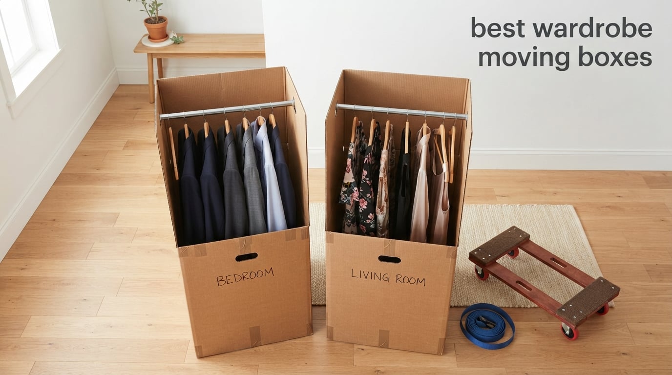 best wardrobe moving boxes