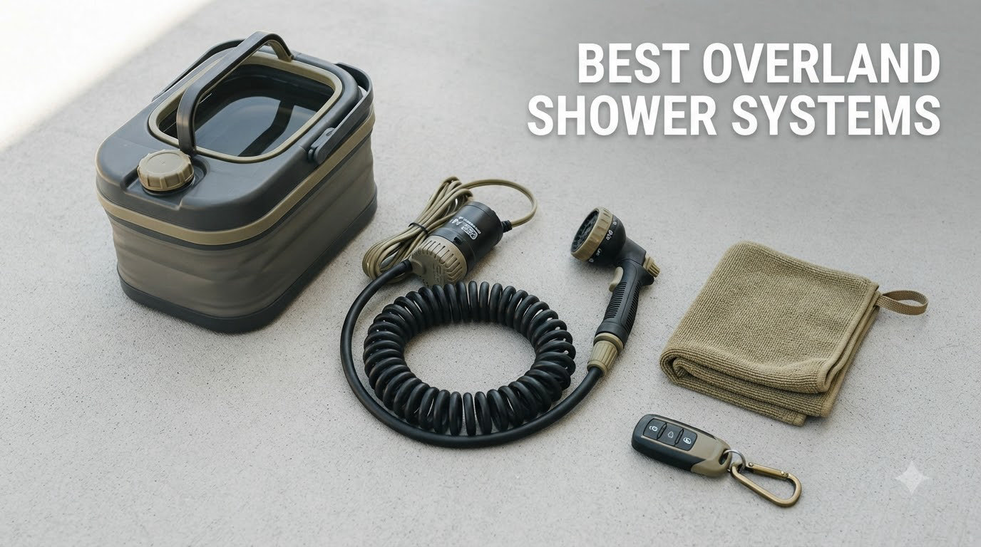 best overland shower systems