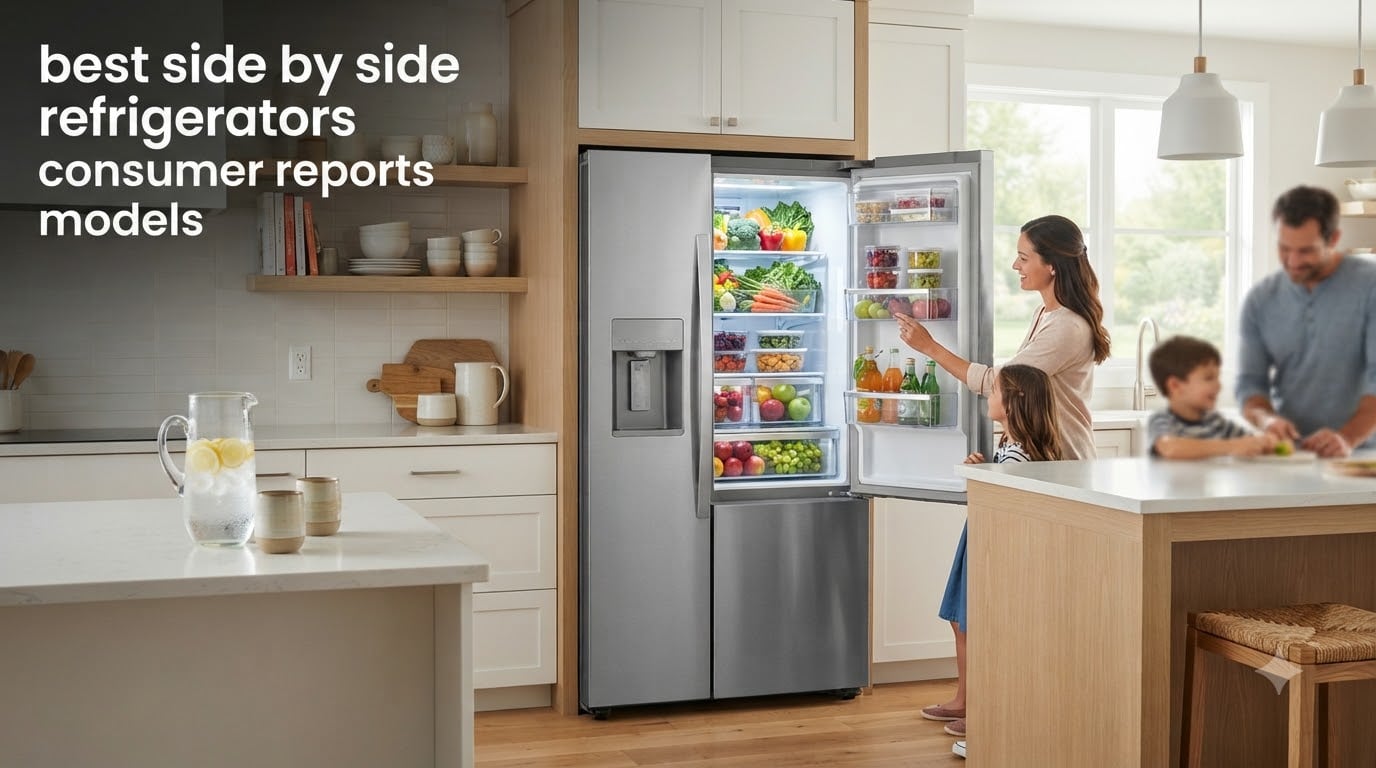 best side by side refrigerators consumer reports models