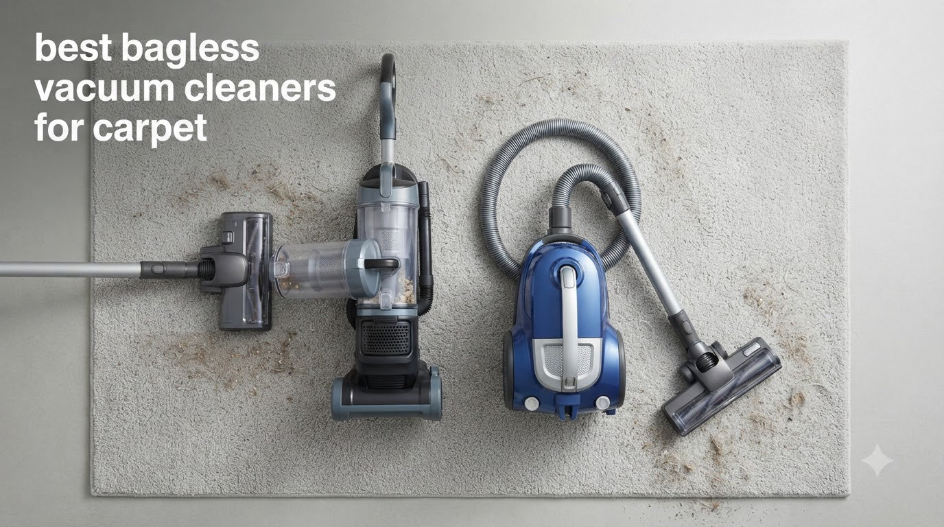 best bagless vacuum cleaners for carpet