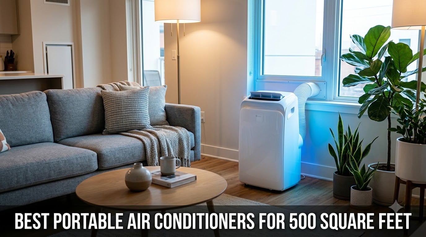 best portable air conditioners for 500 square feet