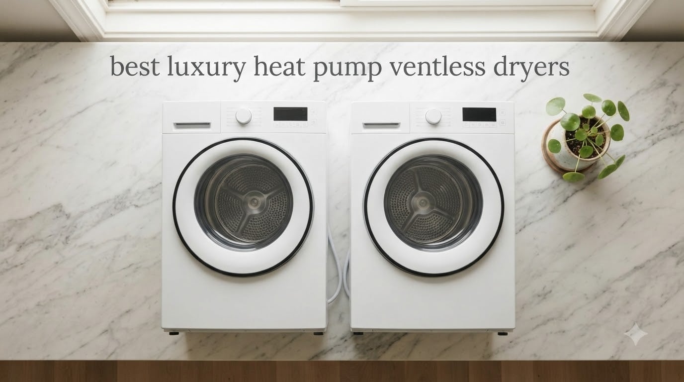 best luxury heat pump ventless dryers