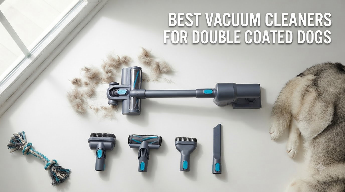 best vacuum cleaners for double coated dogs