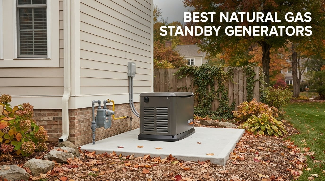 best natural gas standby generators