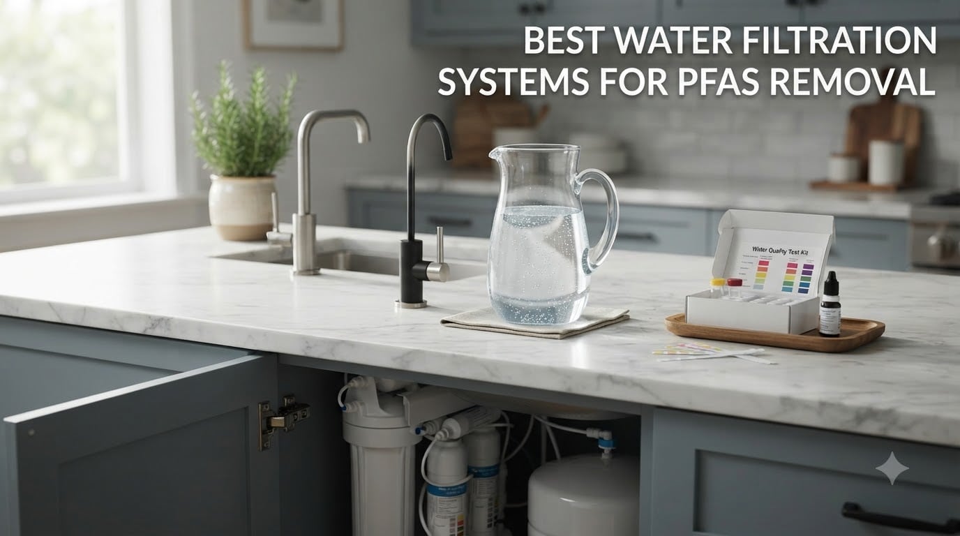 best water filtration systems for pfas removal