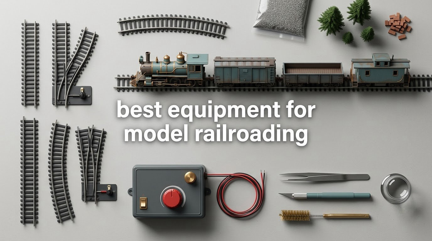 best equipment for model railroading
